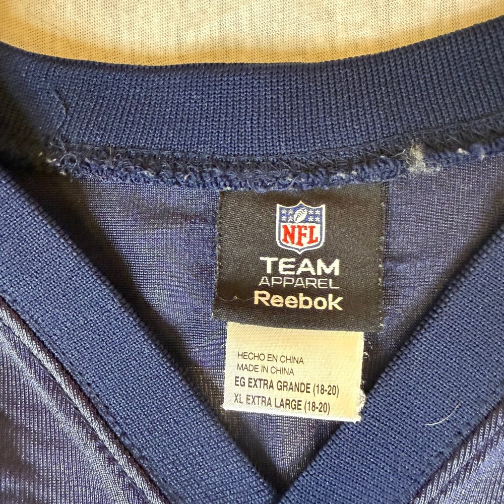 Reebok Chicago Bears Matt Forte 22 Jersey Youth XL Navy Blue NFL‎ Team Apparel - Picture 3 of 5